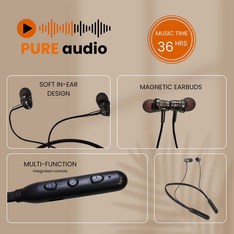 NK-02 Sports Magnetic Wireless Earphone