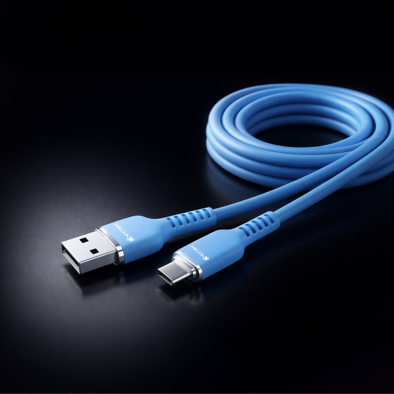 DT-460 120W SOFT SILICONE FAST CHARGING DATA CABLE