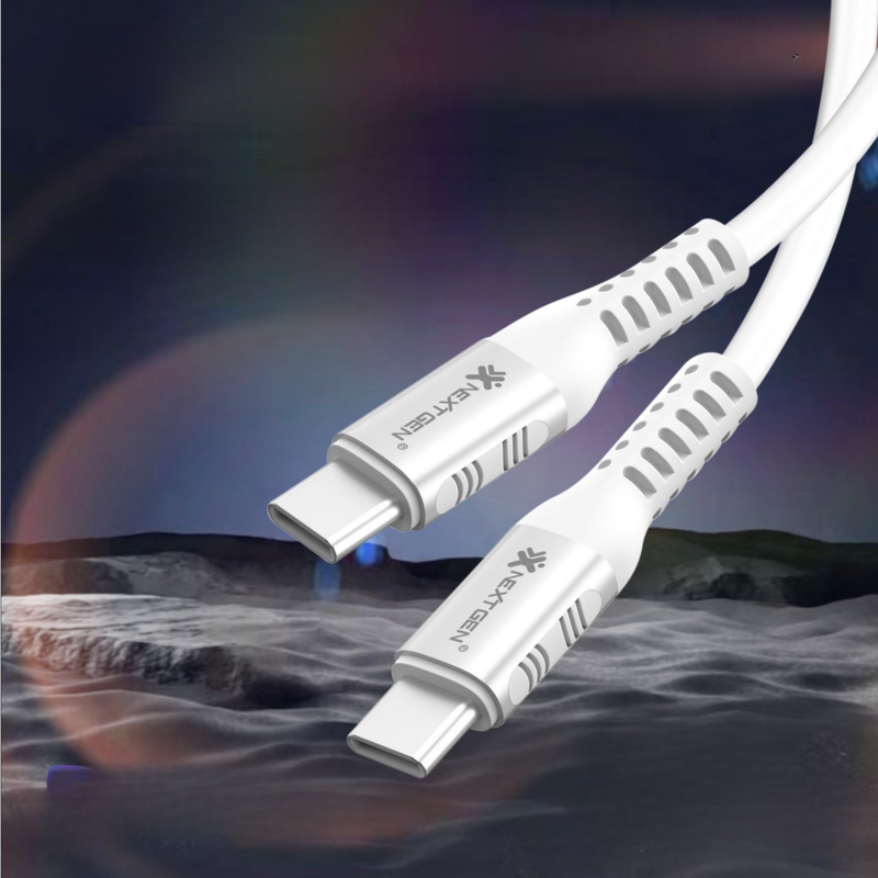 DT-451 60W TYPE-C TO TYPE-C SOFT SILICONE FAST CHARGING DATA CABLE