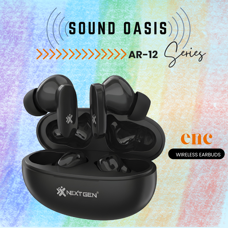 Sound Oasis AR - 12 ENC Wireless Earbuds