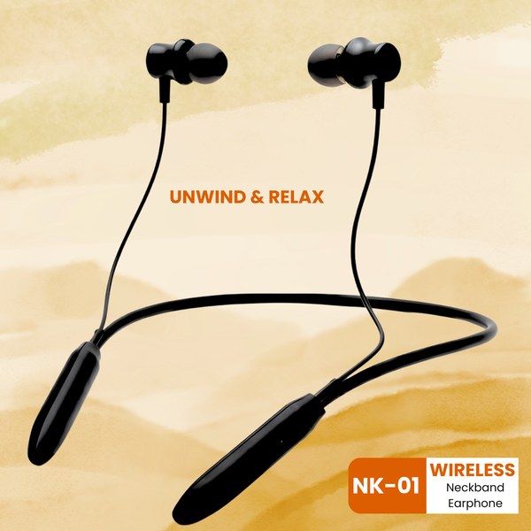 NK-01 Wireless Neckband Earphone