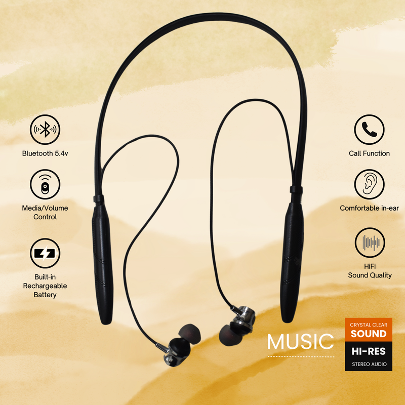 NK-01 Wireless Neckband Earphone