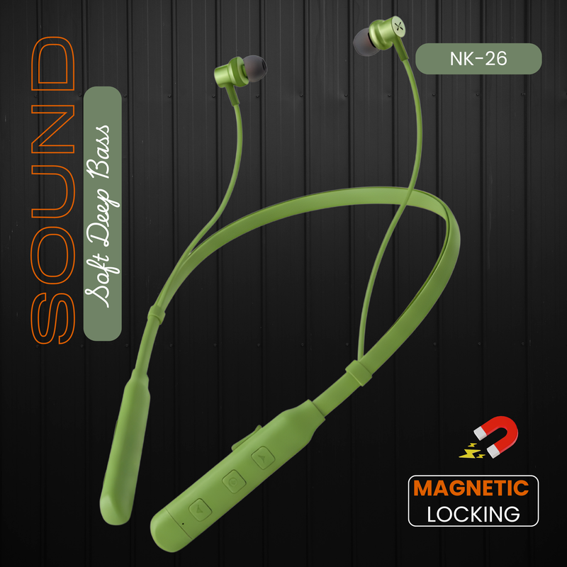 NK-26 Wireless Neckband with ENC