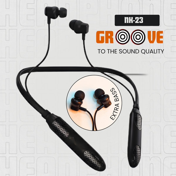 NK-23 Groove Wireless Neckbands with Extrabass