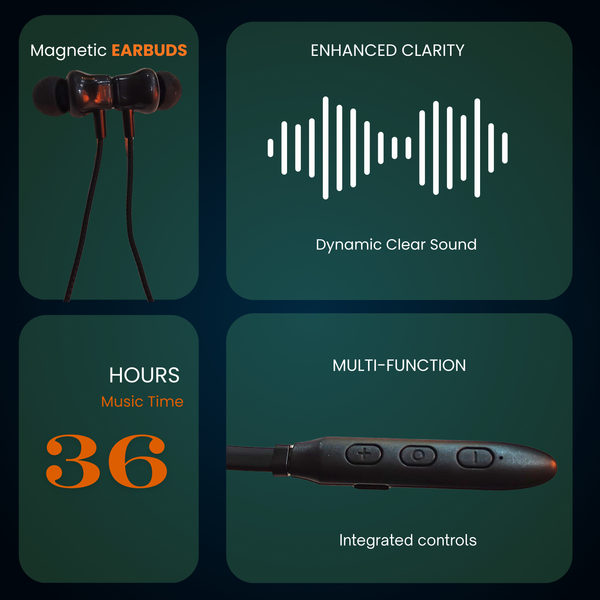 NK-23 Groove Wireless Neckbands with Extrabass