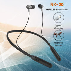 NK-02 Sports Magnetic Wireless Earphone