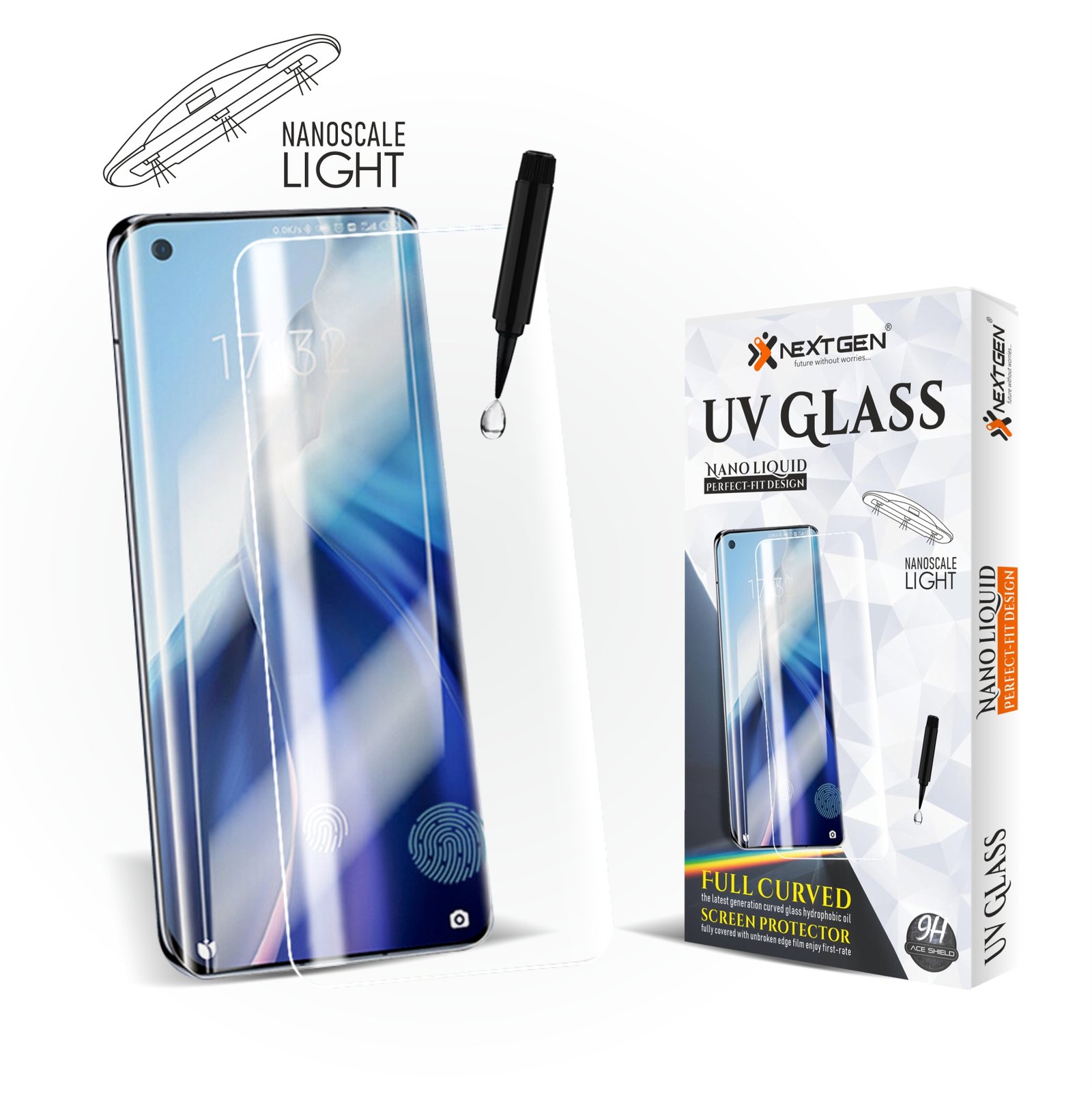 NG RENO-10PRO Plus UV Glass Full Curved